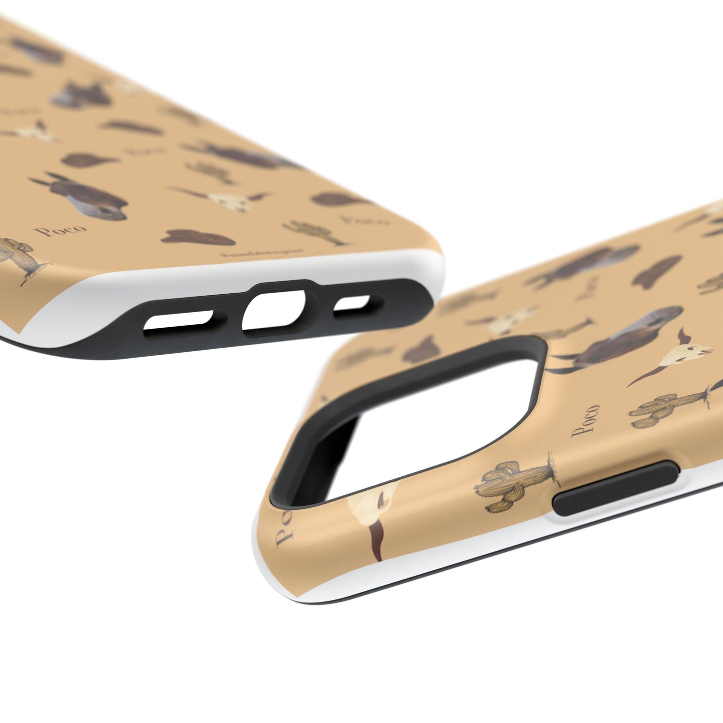 Western Horse Pattern Magnetic Impact Phone Case