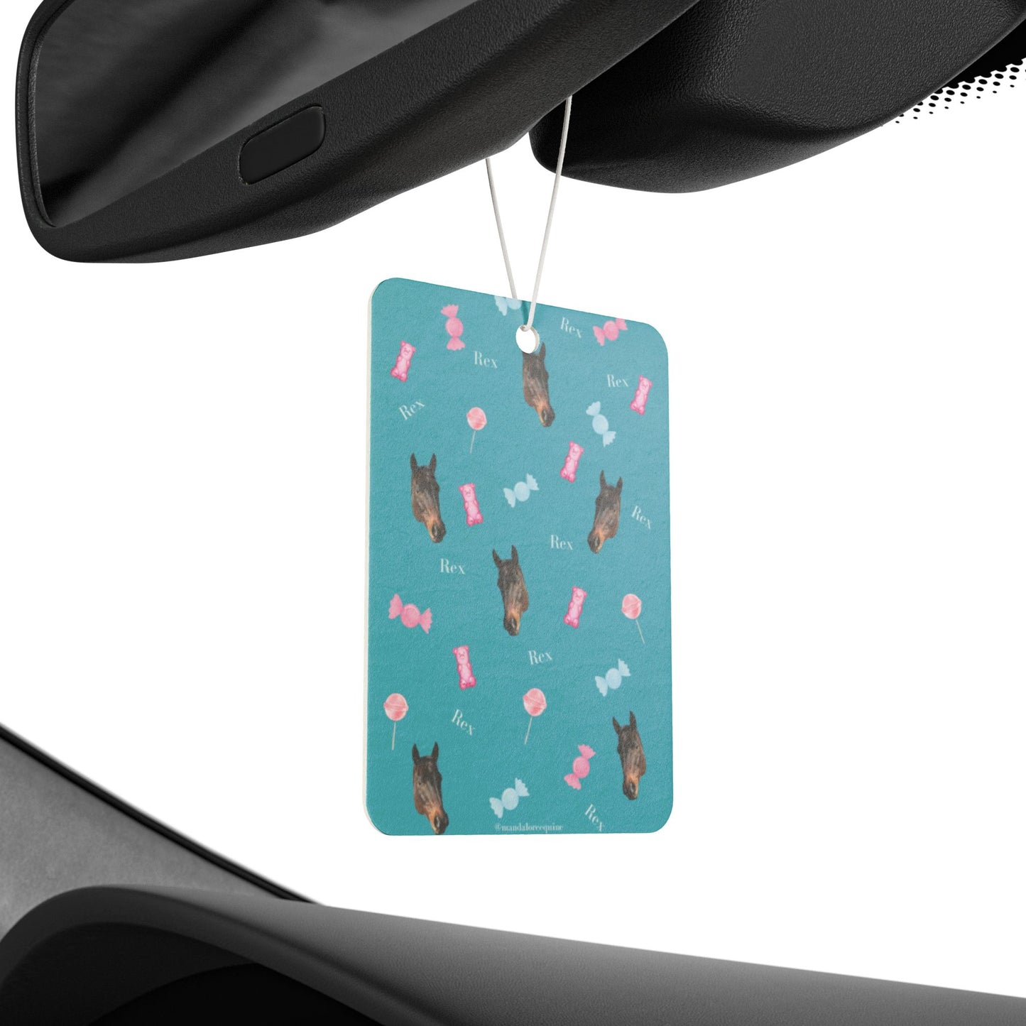 Cute Horse Candy Car Air Freshener — Sweet Scent Auto Freshener