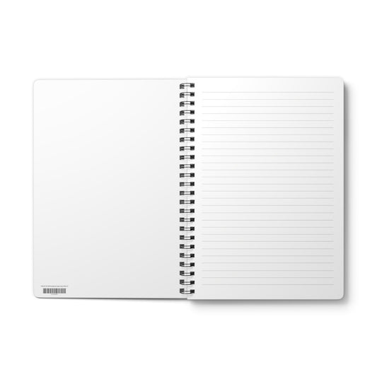 Equine Head Spiral Notebook — "Mandalore Equine" A5 Wirobound Journal