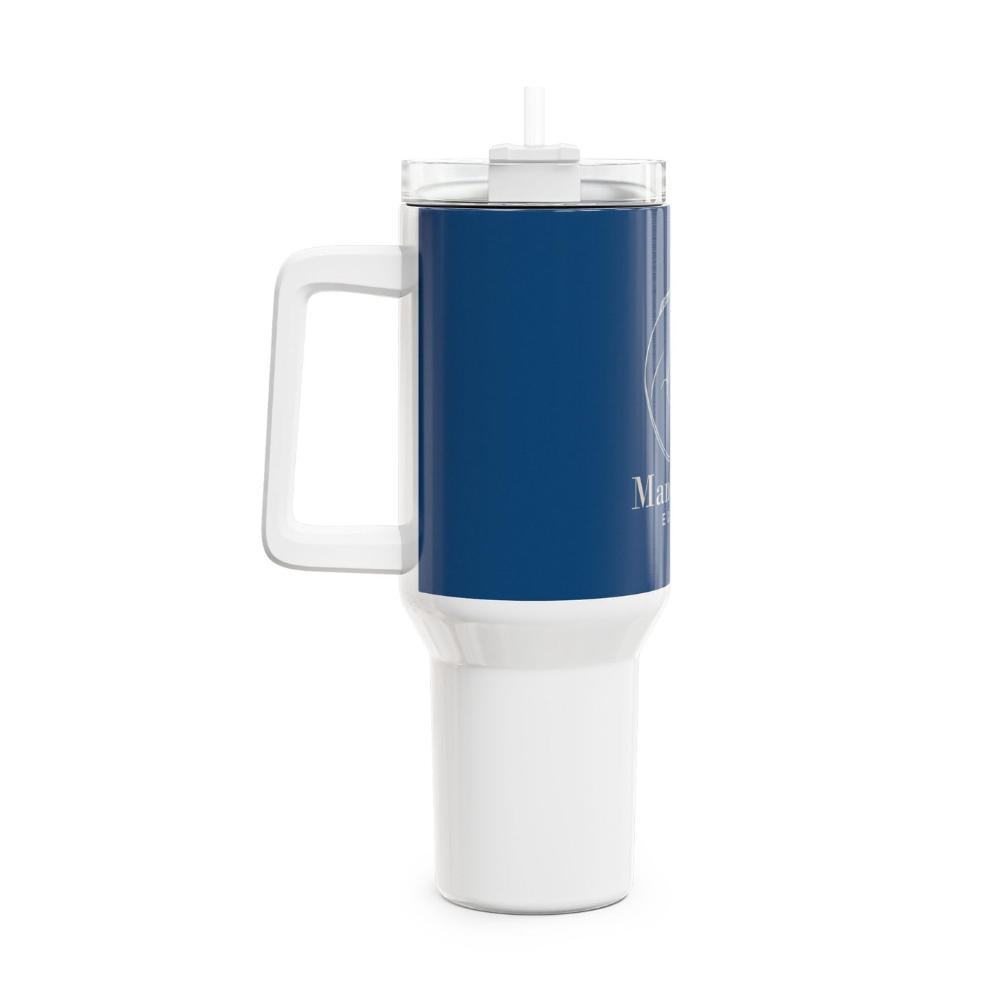 Mandalore Equine Horse Head Logo Tumbler | 40oz Stainless Travel Cup