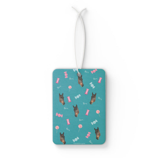 Cute Horse Candy Car Air Freshener — Sweet Scent Auto Freshener