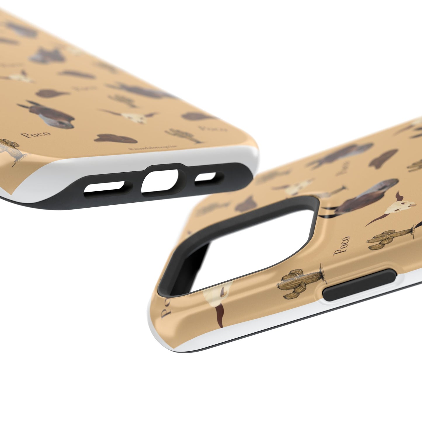 Western Horse Pattern Magnetic Impact Phone Case