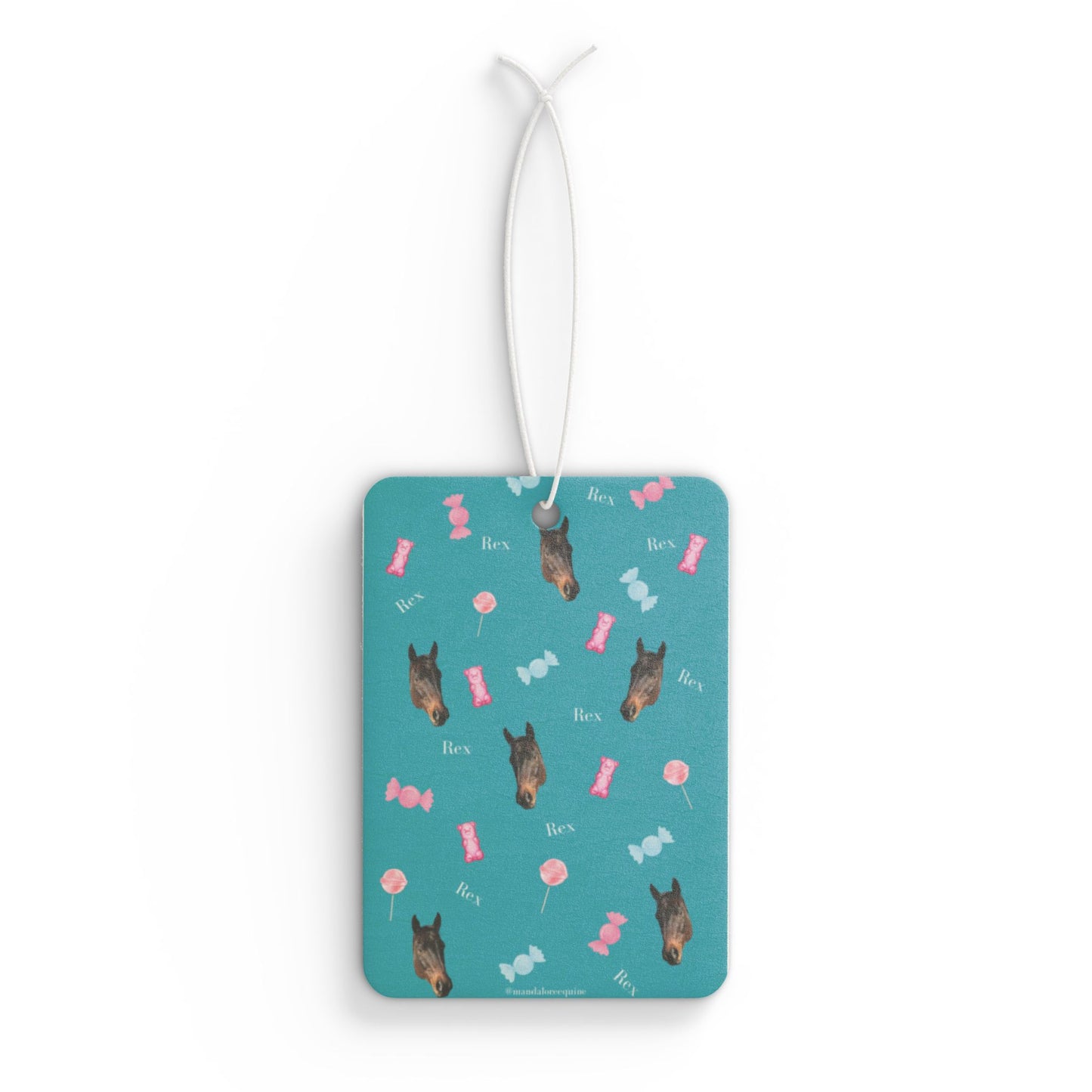 Cute Horse Candy Car Air Freshener — Sweet Scent Auto Freshener