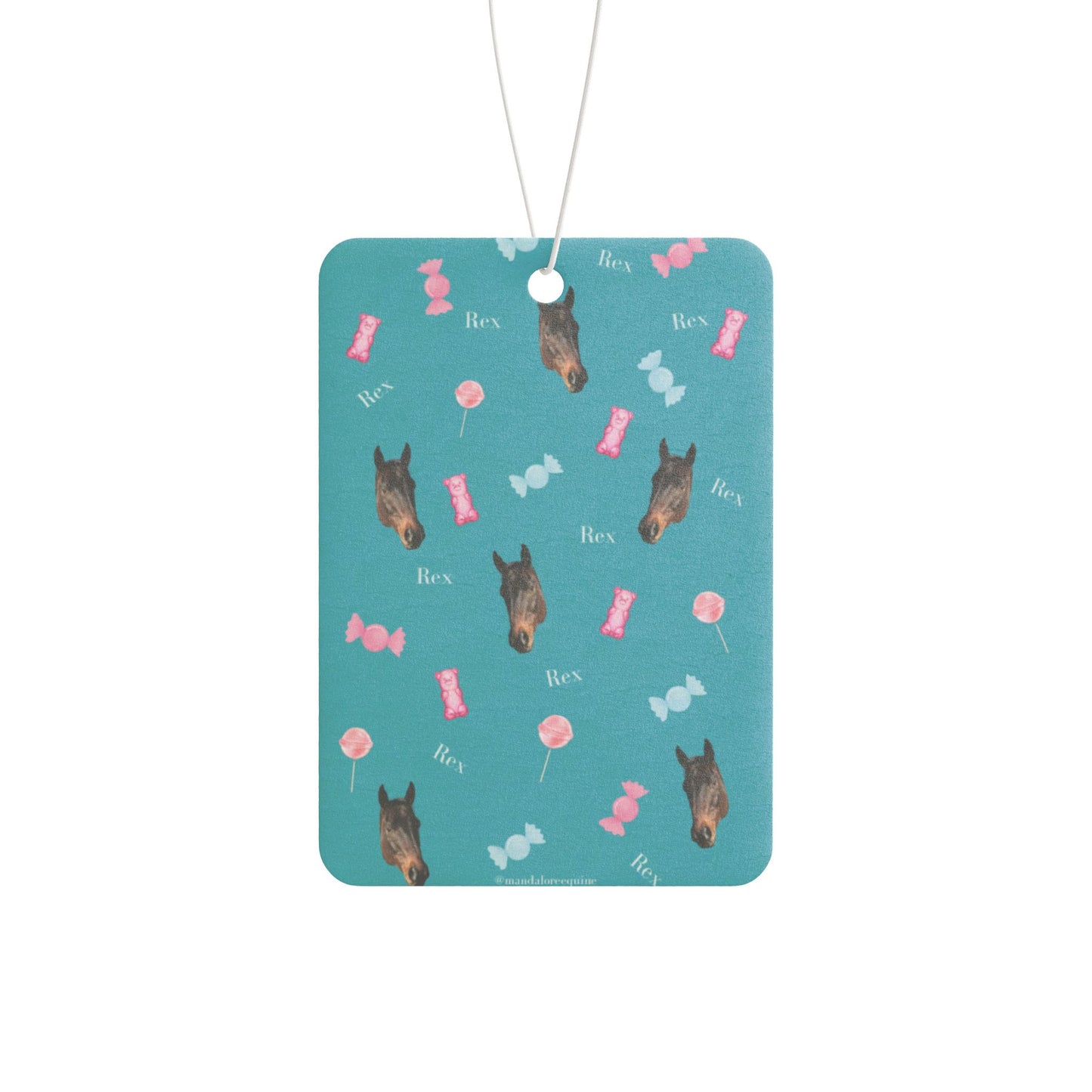 Cute Horse Candy Car Air Freshener — Sweet Scent Auto Freshener