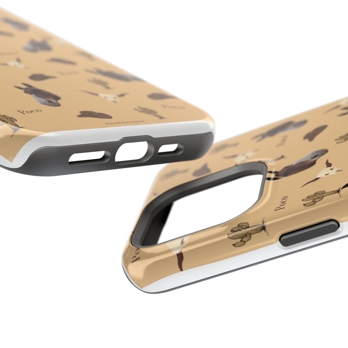 Western Horse Pattern Magnetic Impact Phone Case